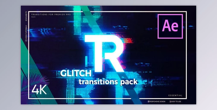 Download Glitch Transitions (Videohive 25955621)