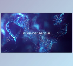Download Stylish Particle Titles (Videohive 28632894)