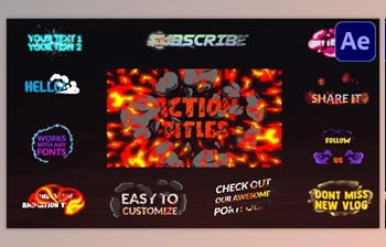 Download Action <span class='badge badge-warning'>Titles</span> | After Effects (<span class='badge badge-warning'>Videohive</span> 29314785)