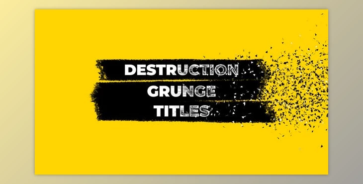 Download Destruction Grunge Titles (Videohive 27925317)