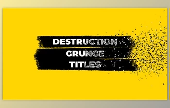 Download Destruction <span class='badge badge-warning'>Grunge</span> Titles (<span class='badge badge-warning'>Videohive</span> 27925317)