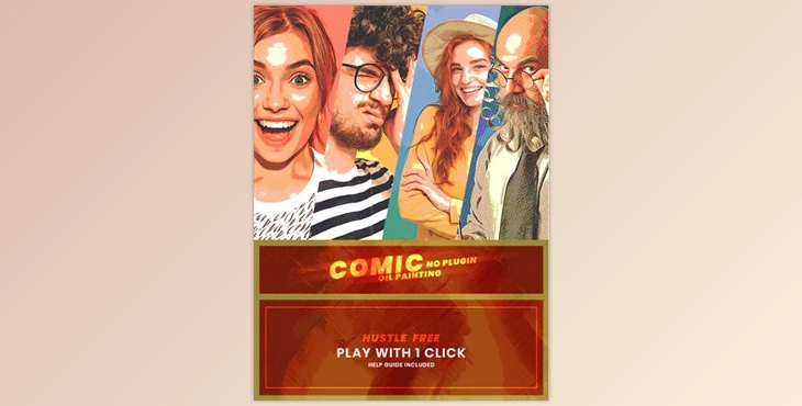 Download Comic Cartoon Oil Paint GraphicRiver-28914293