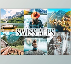 Download Swiss Alps Mobile & Desktop Lightroom Presets CreativeMarket-5478257
