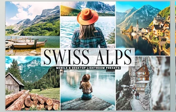 Download Swiss Alps Mobile & Desktop Lightroom Presets <span class='badge badge-warning'>CreativeMarket-5478257</span>
