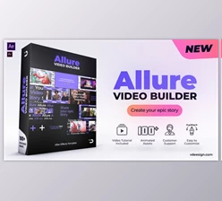 Download Allure Video Builder (Videohive 25932953) For AE