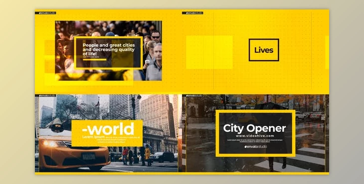 Download Minimal City Intro (Videohive 27301278) For AE