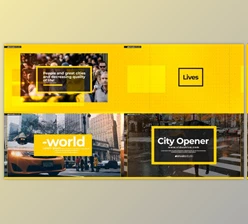 Download Minimal City Intro (Videohive 27301278) For AE
