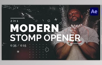 Download Modern <span class='badge badge-warning'>Stomp</span> Opener (Videohive 28971213) For AE