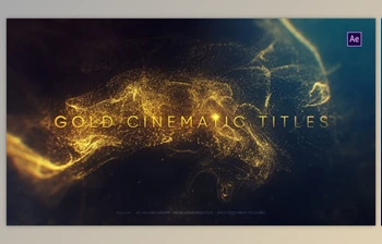 Download Gold <span class='badge badge-warning'>Cinematic</span> Titles (Videohive 22869986) For AE