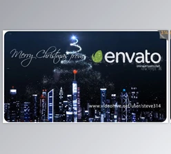 Download Christmas Over the City (Videohive 19138497) For AE