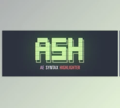 Aescripts ASH Syntax Highlighter v1.0.1b Pre-Activated