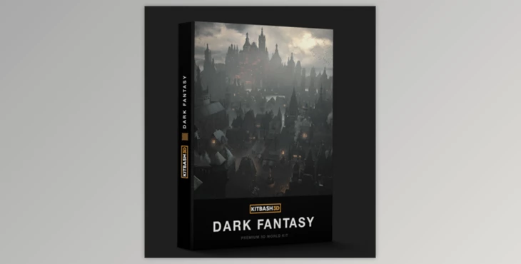 Download KitBash3D Dark Fantasy - Cinema 4D