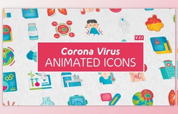 Download <span class='badge badge-warning'>Corona</span> Virus Icons (Videohive 26019243)