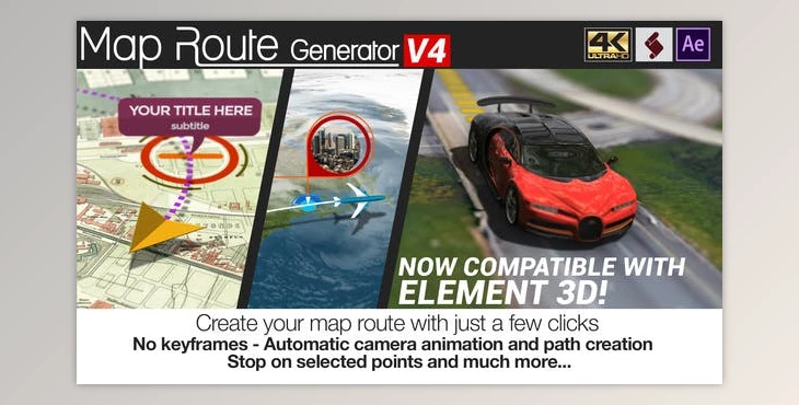 Download Map Route Generator V3 (Videohive 21686169)