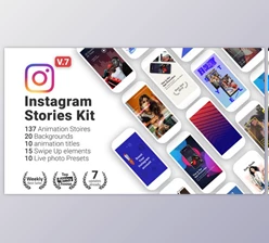 Download Instagram Stories Kit // Instagram Story Pack v7 (Videohive 22195723)