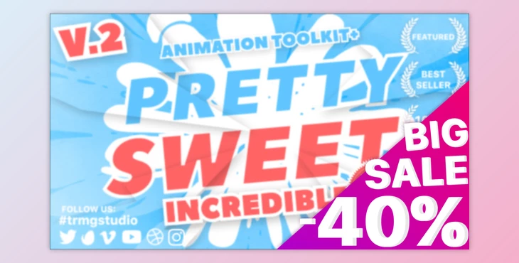 Download Pretty Sweet – 2D Animation Toolkit Videohive 18421392