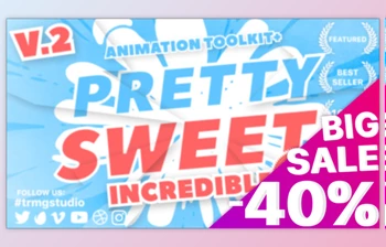 Download Pretty <span class='badge badge-warning'>Sweet</span> – 2D Animation Toolkit Videohive 18421392