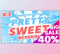 Download Pretty Sweet – 2D Animation Toolkit Videohive 18421392