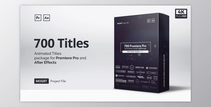 Download Text Animations - Animated Titles for Premiere Pro & After Effects (Videohive 21688149)