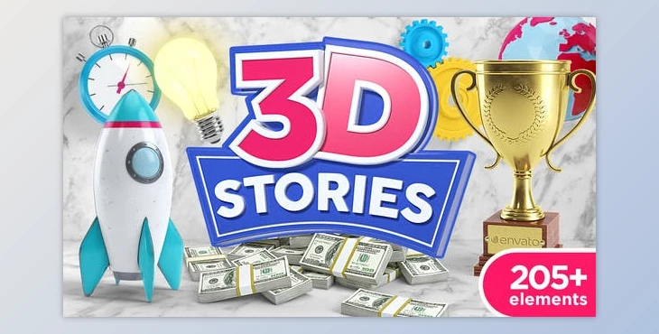 Download 3D Stories Animation Toolkit V2 (Videohive 21562016)
