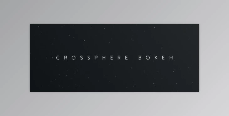 Download Aescripts Crossphere Bokeh v1.4.1 (Win, Mac-v1.3.4)