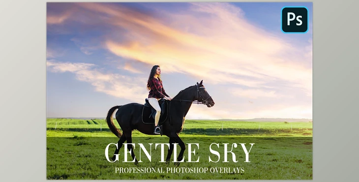 Download Gentle Sky Overlays Photoshop CreativeMarket-4936170