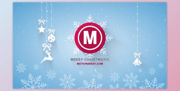 Download Christmas Greetings Logo Reveal (Motionarray 854236)