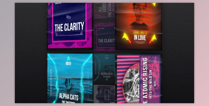 Download Audio Visualizer Reactor Instagram (Motionarray 846481)
