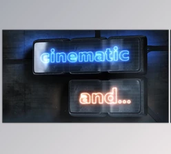 Download 3D Cinematic Neon Opener V4 (Motionarray 839870)