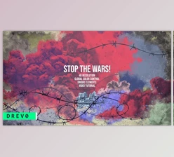 Download Stop the WARS/ Terror/ World War Trailer/ Barbed Wire/ Bomb/ Explosions/ Smoke/ Ruins/ Crisis/ Death (Videohive 29398538)