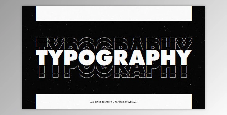 Download Glitch Kinetic Typography (Videohive 29343738)