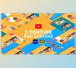 Download Youtube End Screens Vol 3 After Effects (Videohive 29368356)
