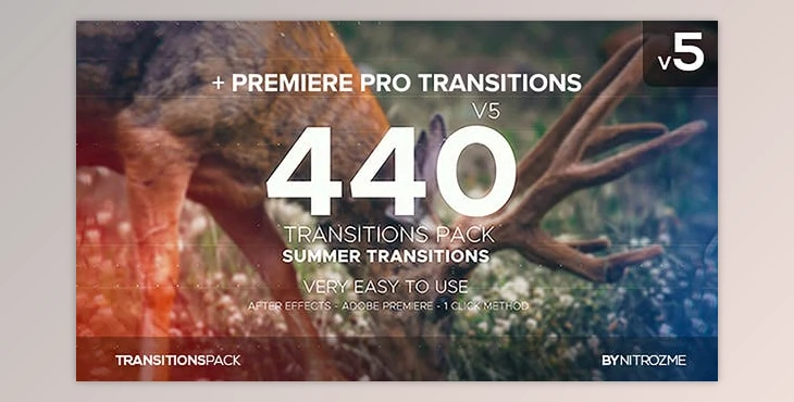 Download Transitions Pack v5 (Videohive 20074370)