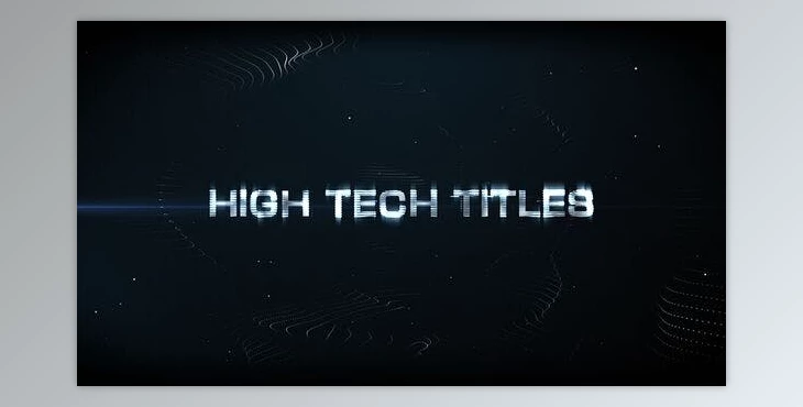 Download High Tech Titles Logo (Videohive 4158800)