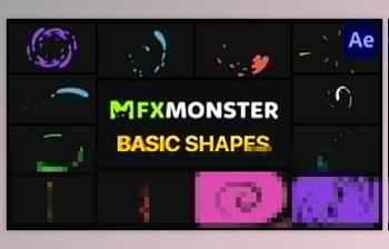 Download <span class='badge badge-warning'>Basic</span> Shapes Pack After Effects (Videohive 29383516)