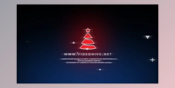 Download Christmas Glitch Logo (Videohive 25009214)