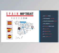 Download Spain Map Toolkit (Videohive 27927214)