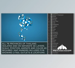 Download Thailand Map Kit (Videohive 26799086)