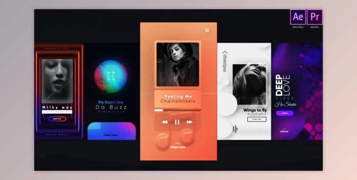 Download Instagram Trendy Music Stories (Videohive 27930058)