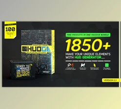 Download HUDGE Generator of Hi-Tech Elements 1850+ UI HUD V2.1 (Videohive  26509230)