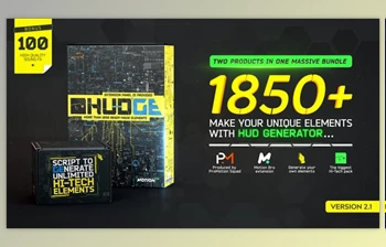 Download HUDGE Generator of Hi-Tech Elements 1850+ <span class='badge badge-warning'>UI</span> <span class='badge badge-warning'>HUD</span> V2.1 (<span class='badge badge-warning'>Videohive</span>  26509230)
