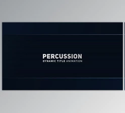 Download Percussion – Dynamic Title Animation (Videohive 20402243)