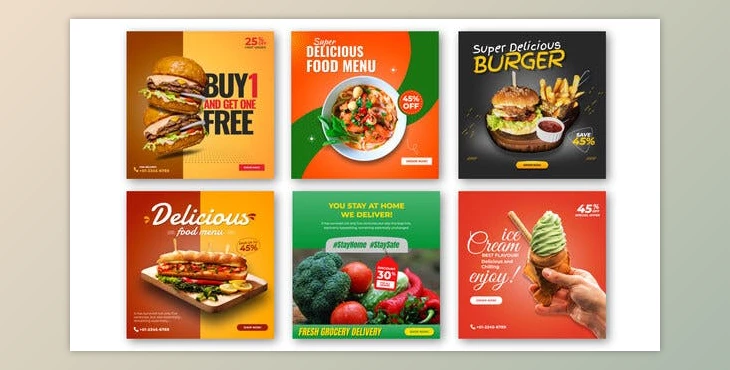 Download Food Promo Instagram Post V25 (Videohive 29485425)