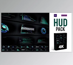 Download HUD Pack 4K (Videohive 29454322) Ae Project