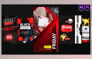 Download Instagram Black <span class='badge badge-warning'>Friday</span> Stories (Videohive 29488411) - Ae Project