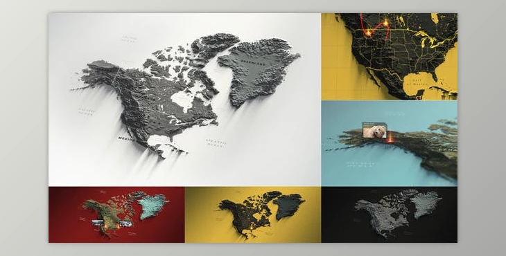 Download North America Map (Videohive 29479163)