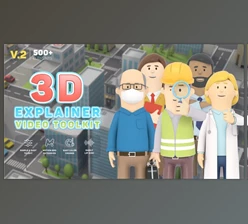 Download 3D Characters Explainer Toolkit V2 - 26491556
