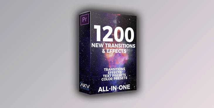 Download AKVStudios – 1200+ TRANSITIONS & EFFECTS – ELITE EDITOR PACK for Premiere Pro