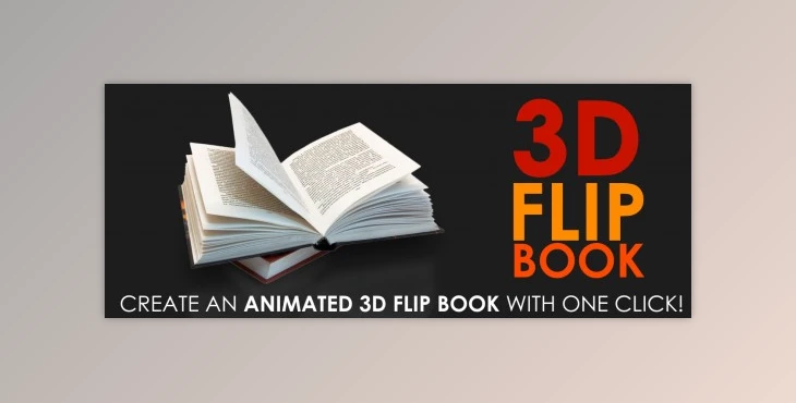 3d flip book after effects free download