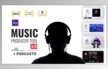 Download Videohive <span class='badge badge-warning'>Audio</span> Visualization Music Producer Tool V6 – 24314482
